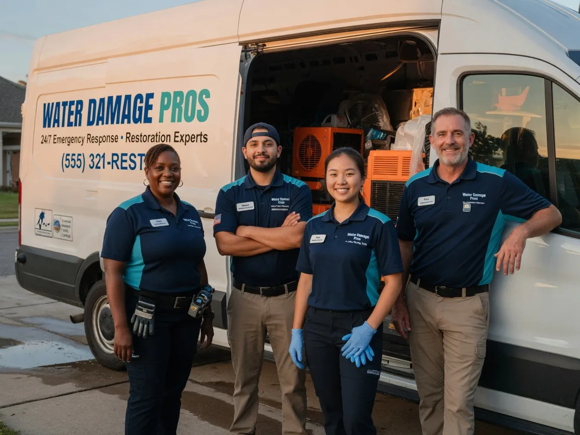 Water Damage Restoration company in Reinholds, PA