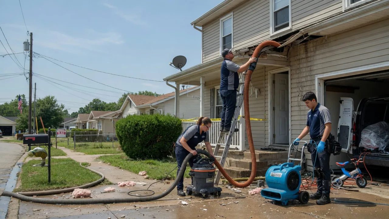 Water Damage Restoration in Reinholds, PA near me